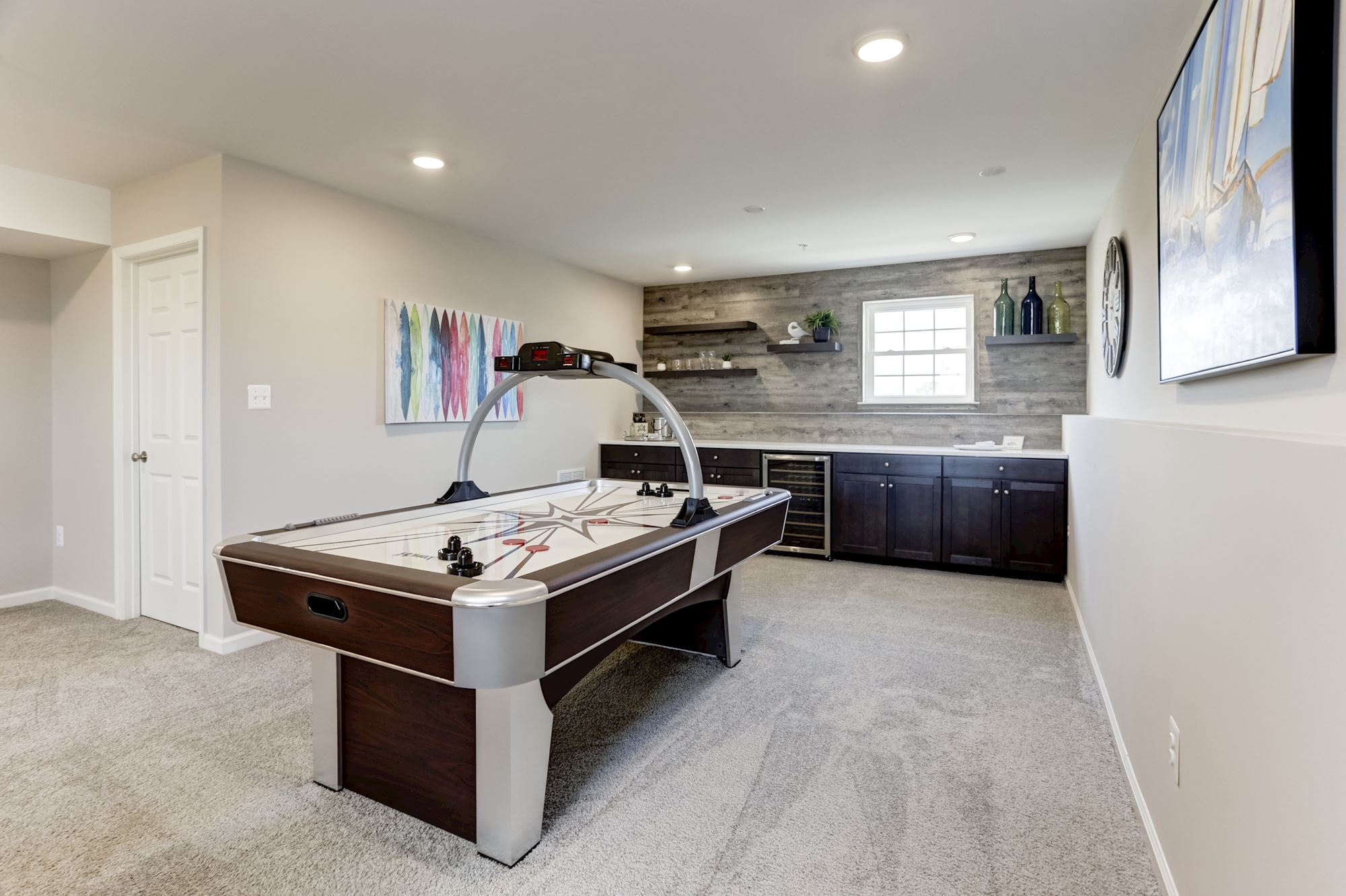 Basements Photos. New Homes in Central Maryland