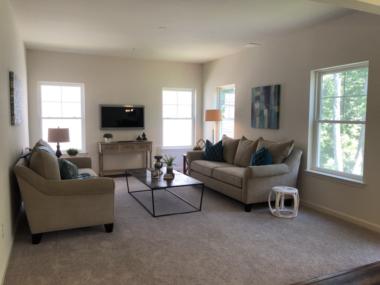 Living Rooms Photos. New Homes in Central Maryland
